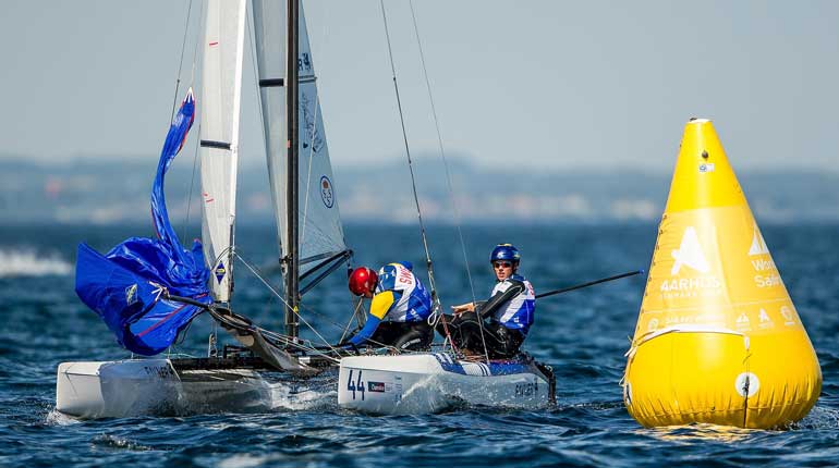 Nacraduon Rasmus Rosengren och Ida Svensson är två av totalt 38 idrottare som ingår i SOK:s utmanarsatsning Talang 2022. Foto: Pedro Martinez.
