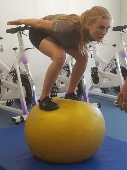 Backhopparen Frida Westman. Foto: SOK