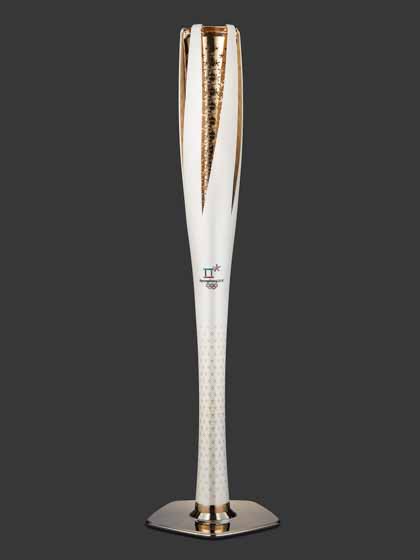 PyeongChang 2018:s officiella OS-fackla. Foto: PyeongChang 2018
