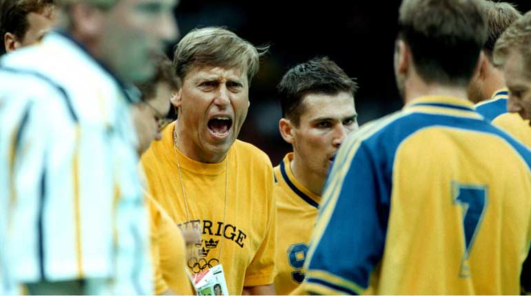 Bengt Johansson in action under OS i Atlanta 1996. Foto: TT