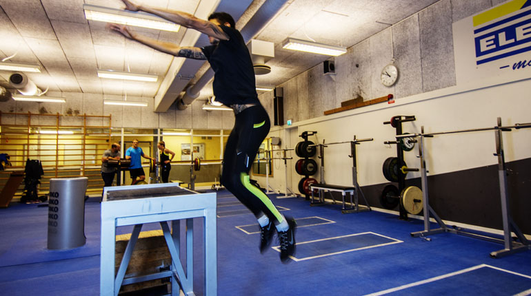 Spänsten har Michel alltid haft bra koll på, nu är det snabbheten han vill utnyttja. Foto: Josefine Sjöberg