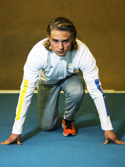 Fredrik Samuelsson är redo för nästa steg. Foto: Josefine Sjöberg